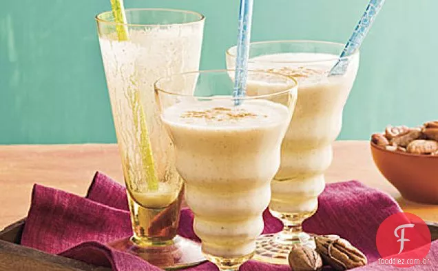 Smoothies De Banana E Noz-Pecã