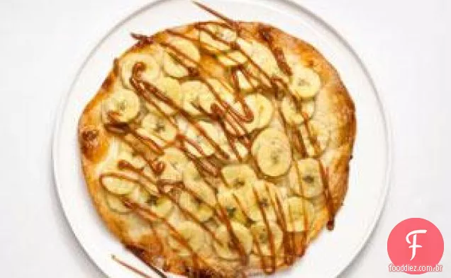 Tartes de tortilha de Banana-caramelo