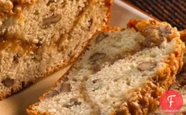 Toffee-pão de Rum de banana