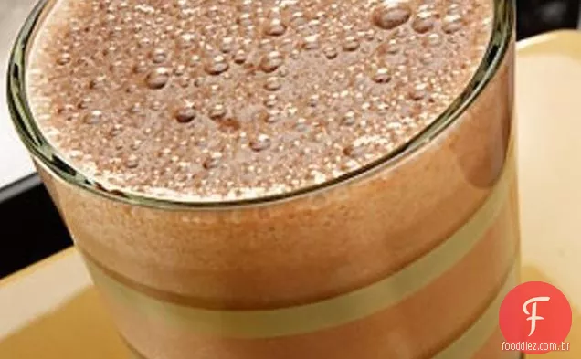 Bebida Choco-banana gelada