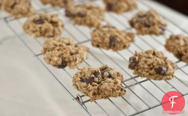 Biscoitos De Banana Com Baixo Teor De Gordura