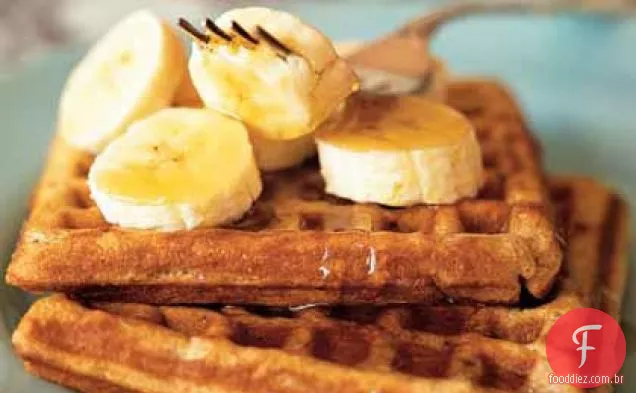 Waffles Banana-Canela
