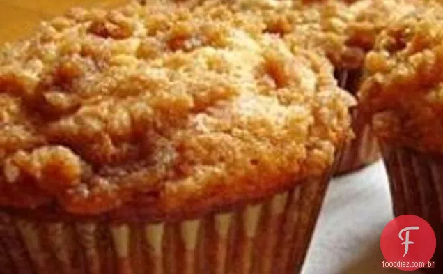 Muffins De Migalhas De Banana