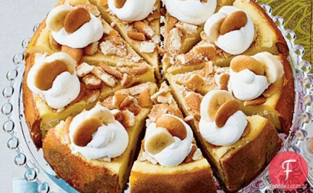 Cheesecake Pudim Banana