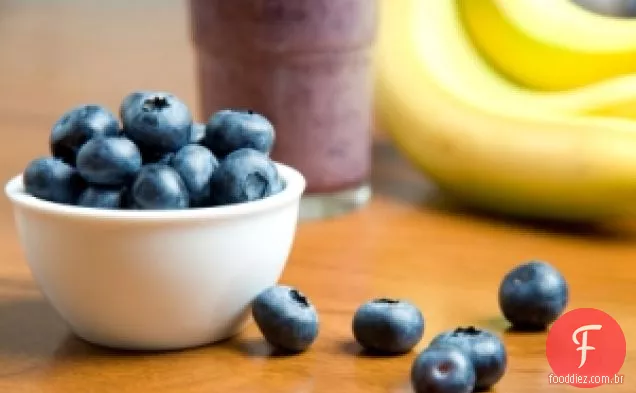 A cozinha Diva's Banana, Blueberry & Buttermilk Smoothie
