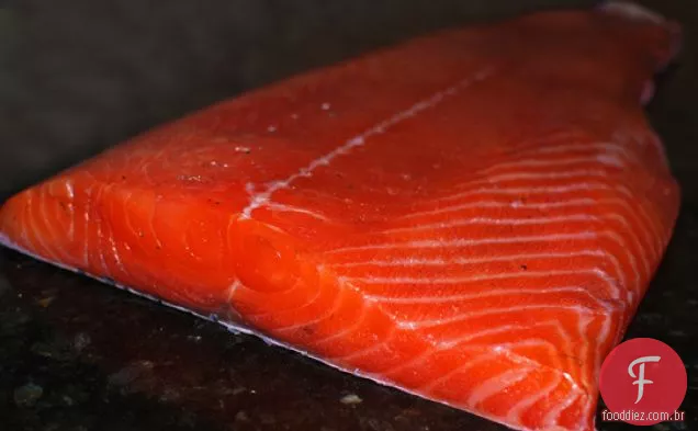 Cranberry E Dill Salmão Marinado