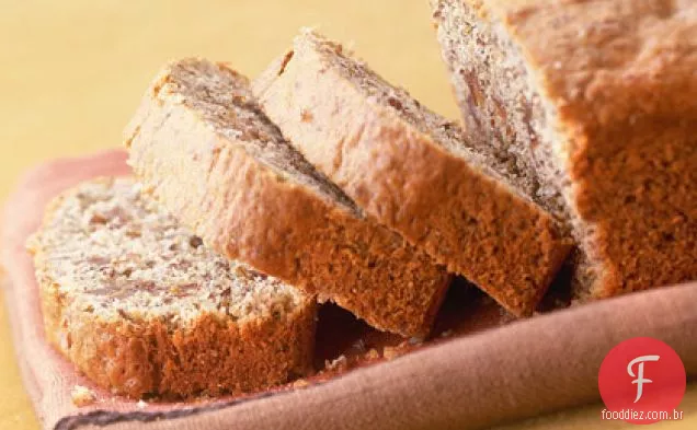 Pão De Linhaça De Banana-Tâmara
