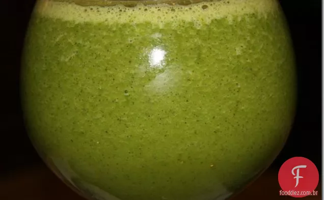 Melão - banana-espinafre monstro verde