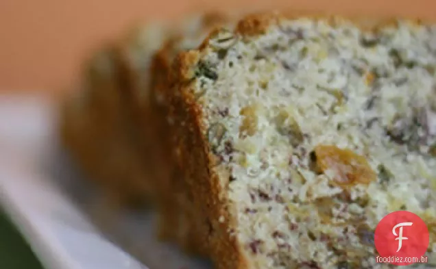 Receita de Pão de banana assada-abóbora para Café da manhã