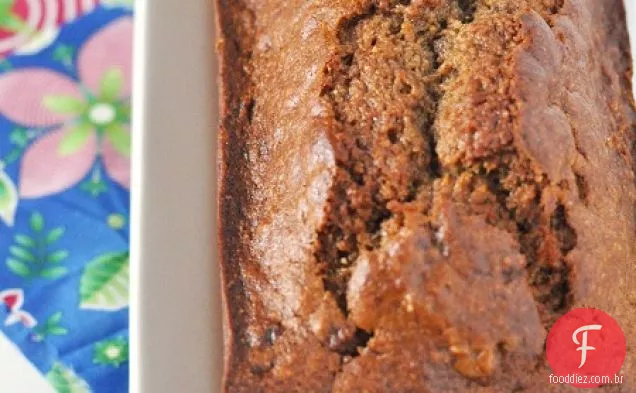 Receita De Pão De Café De Banana Com Esmalte De Café