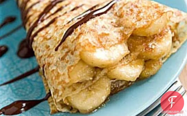 Bananas Caramelizadas Crepes