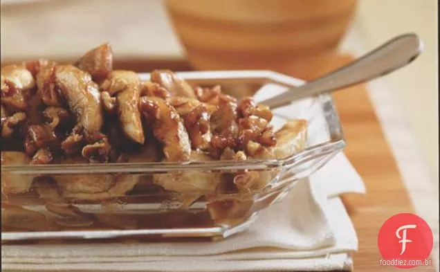 Bananas Salteadas Com Molho De Praliné
