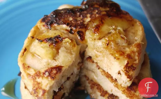Panquecas De Banana De Coco