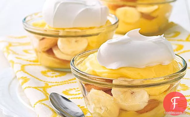 Pudins De Banana Individuais