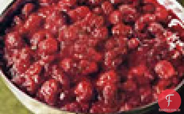 Molho De Cranberry Com Cerejas Secas E Cravo