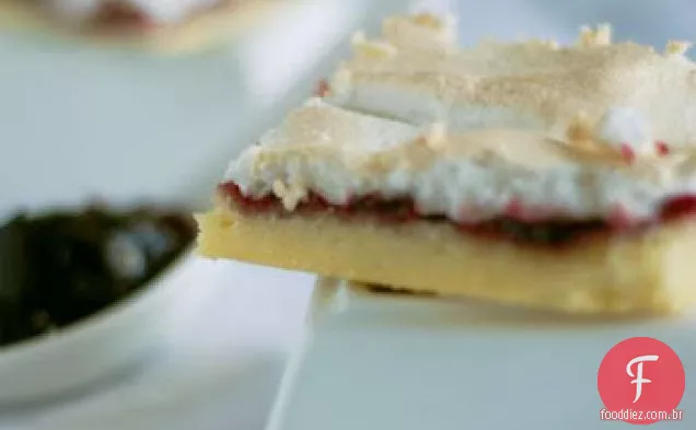 Barras de merengue de framboesa preta (adaptado de Mary Engelbreit'S C