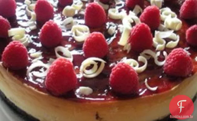 Royal Raspberry Cheesecake