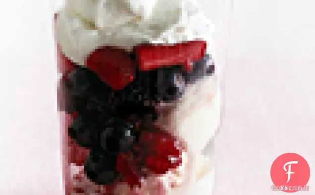 Baga mista e Cassis Sundaes