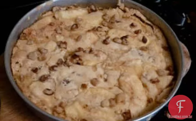 Noz Preta E Torta De Maçã
