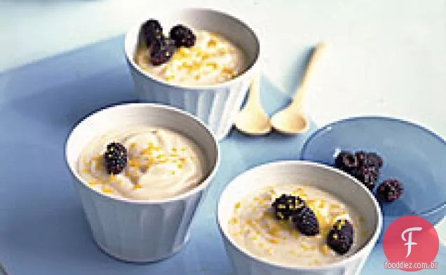 Creme De Limão Com Amoras