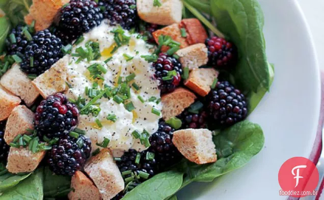 Amoras, Queijo Cottage E Croutons