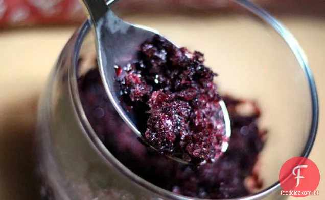Blackberry Cabernet Granita