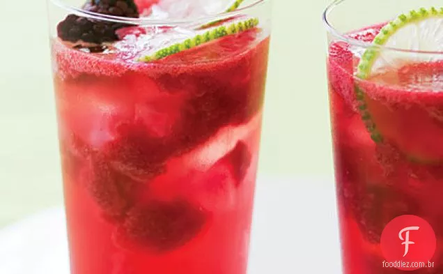Blackberry Lime Rickeys