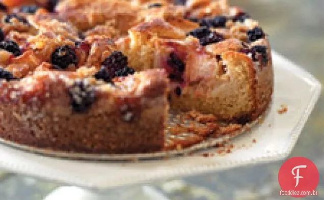 Apple-Blackberry Cake