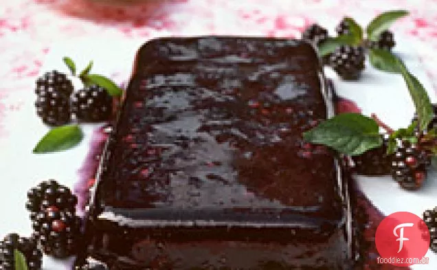 Blackberry-Gelatina de vinho tinto