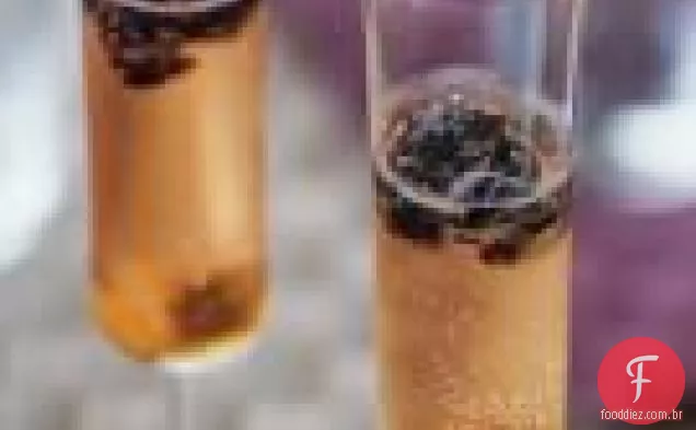 Blackberry Champagne Cocktail