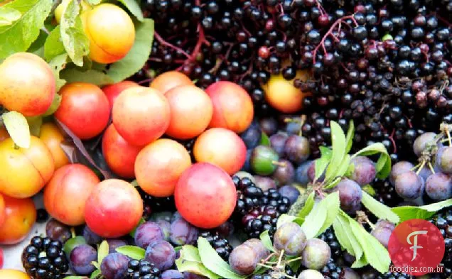 Pastéis De Frutos De Sebes