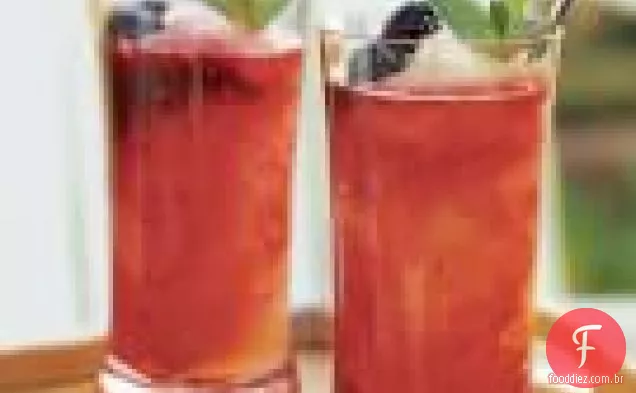 Limonada Congelada Com Purê De Amora