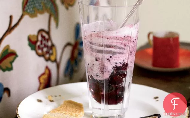 Blackberry Fool com Calvados