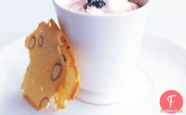Blackberry Cheesecake Pots