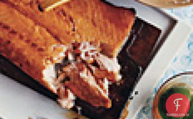 Salmão Com Arroz De Coco