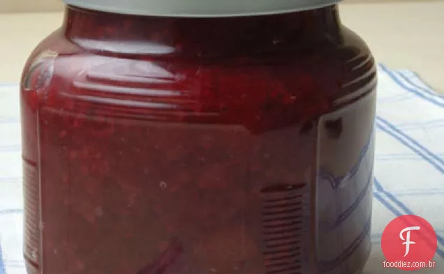 Blackberry-Ruibarbo Chutney