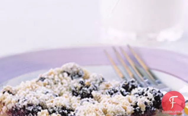 Blackberry-almond Shortbread Squares