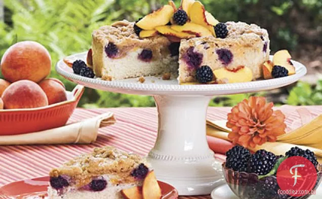 Blackberry-Bolo De Café Pêssego