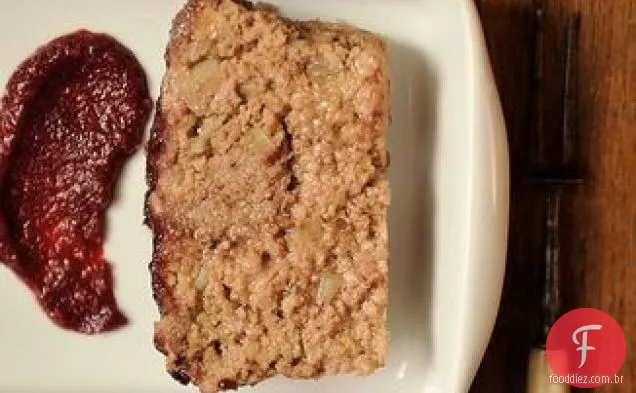 Bolo de carne com molho de churrasco Blackberry