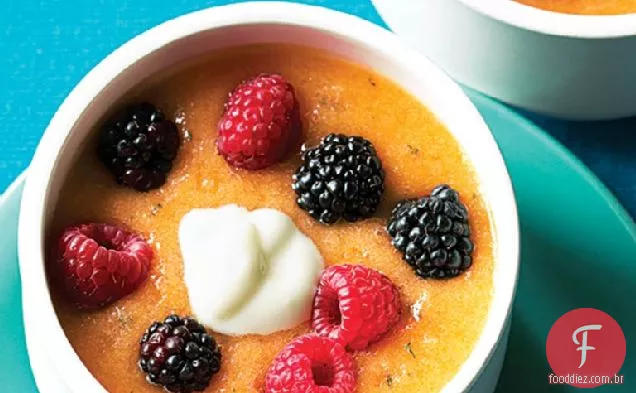 Cantaloupe Berry Soup