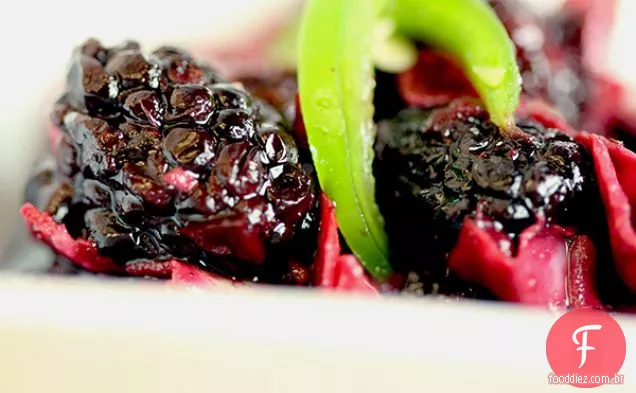 Chutney Blackberry sem cozinhar