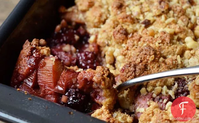 Ruibarbo De Amora-Preta Crumble