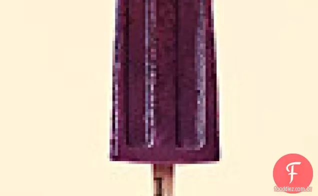 Amora, mel e iogurte Pops