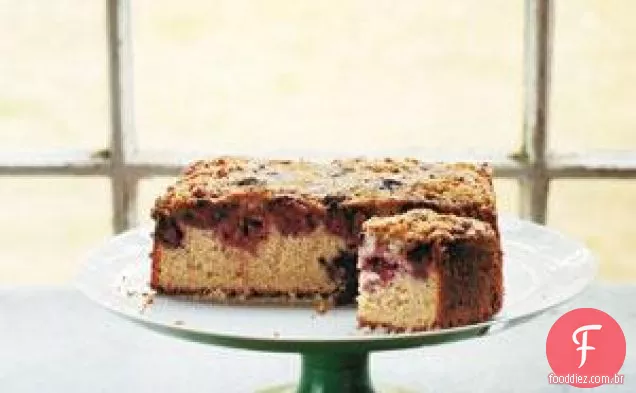 Receita de bolo de amora-preta Sandi Rose
