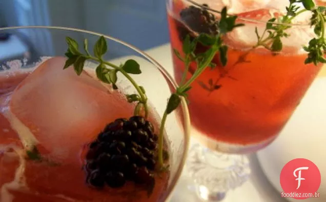 Blackberry-thyme Margarita