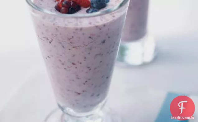 Batido De Leite De Baga Cristalizado