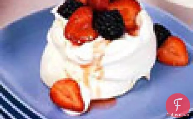 Mixed Berry Pavlovas