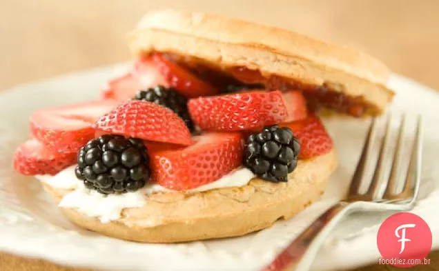 Waffle Café Da Manhã Sanduíche