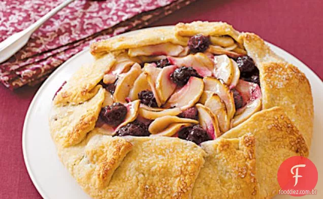 Maçã Embrulhada-Torta De Amora-Preta