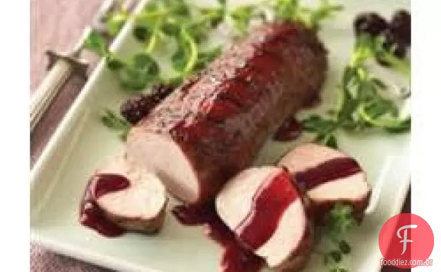 Lombo De Porco Grelhado Blackberry